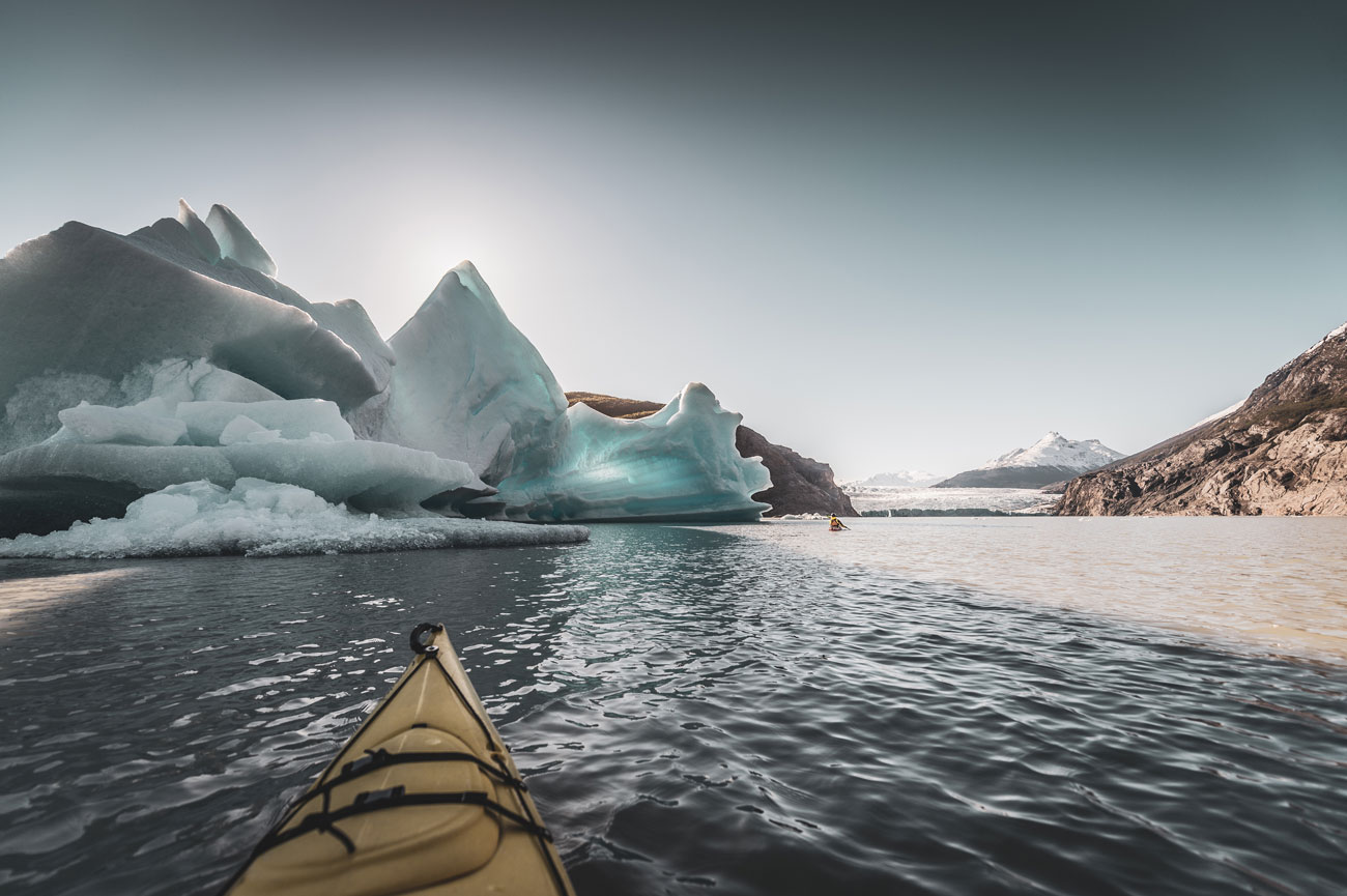 Kayak Lake Grey